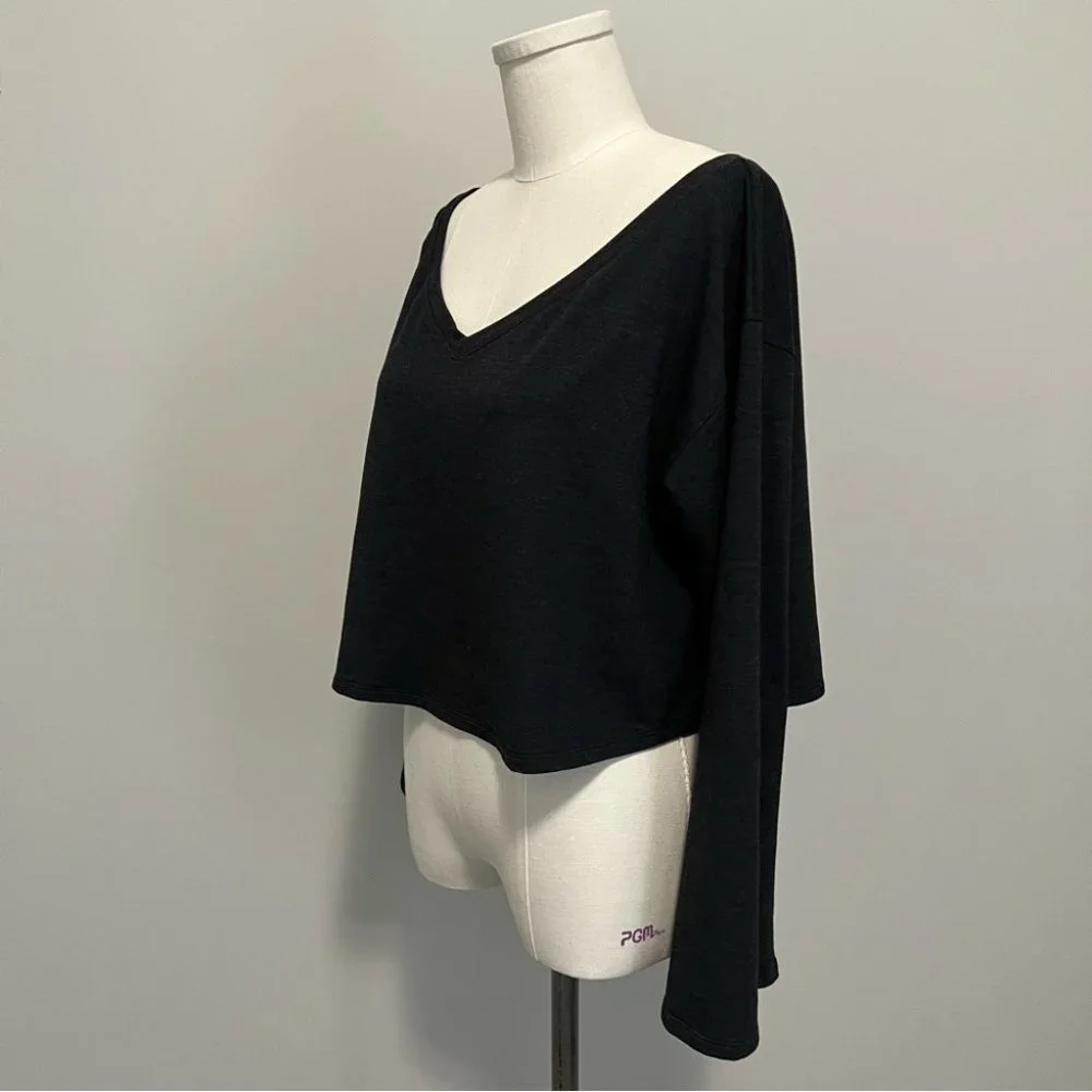Lululemon Show Your Depth Long Sleeve Cropped Pullover Sweater - Picture 9 of 15